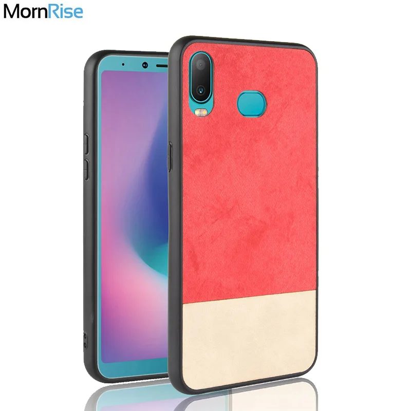 New Fashion Cowboy leather Back Cover For Samsung Galaxy A6s Case Silicone Soft Edge TPU Inside Cute Mobile Phone Bags Fundas | Мобильные