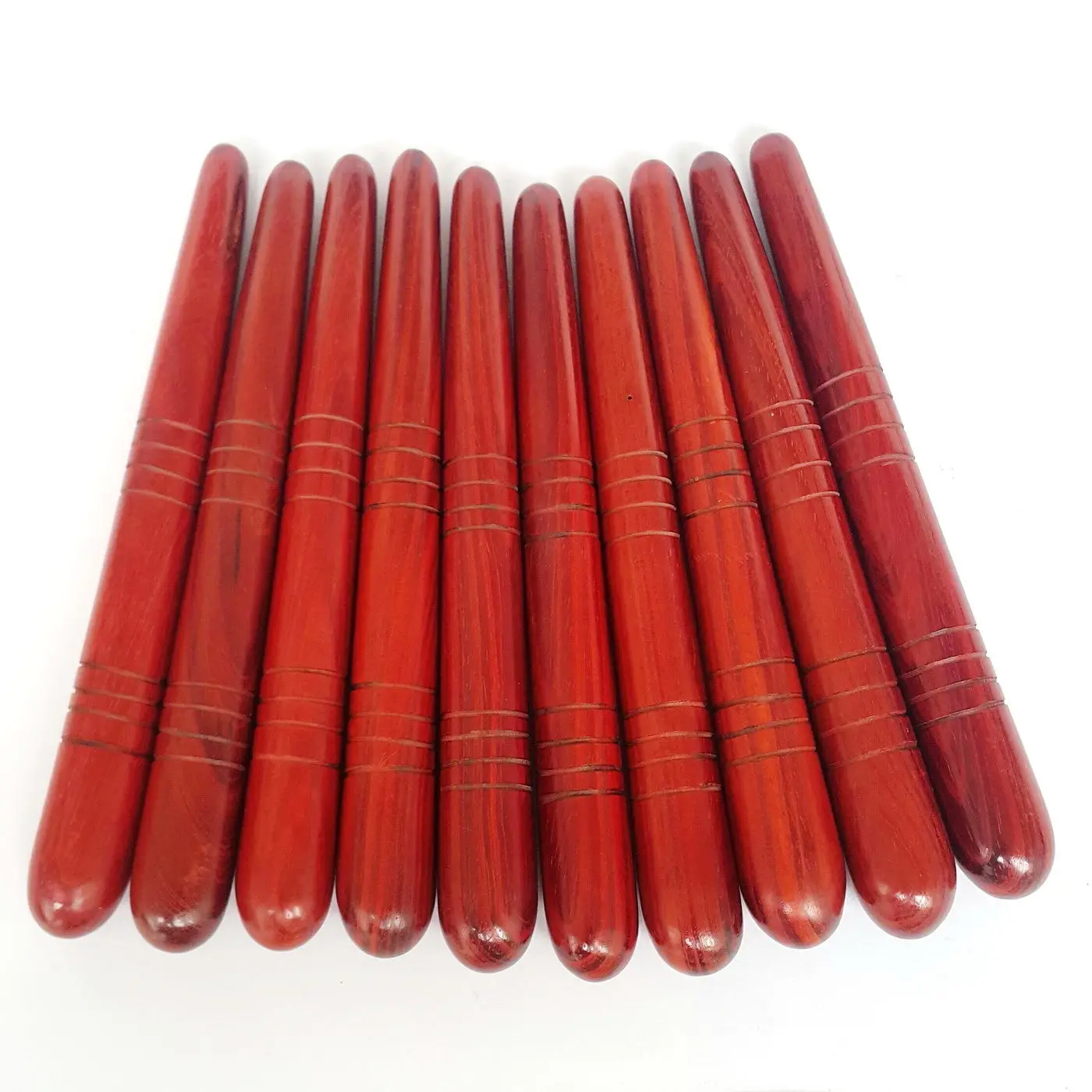 Хорошее качество 10 тайский массаж ног Рефлексология деревянная палка