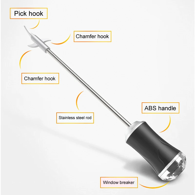 

Car Tire Cleaning Tool Escape Hammer Broken window Car Tire Stone Remove Tool Thread Stones Cleaning Hooks