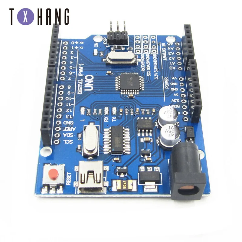 UNO R3 MEGA328P для Arduino с usb-кабелем ATMEGA328P-AU mini USB плата разработки | Электронные