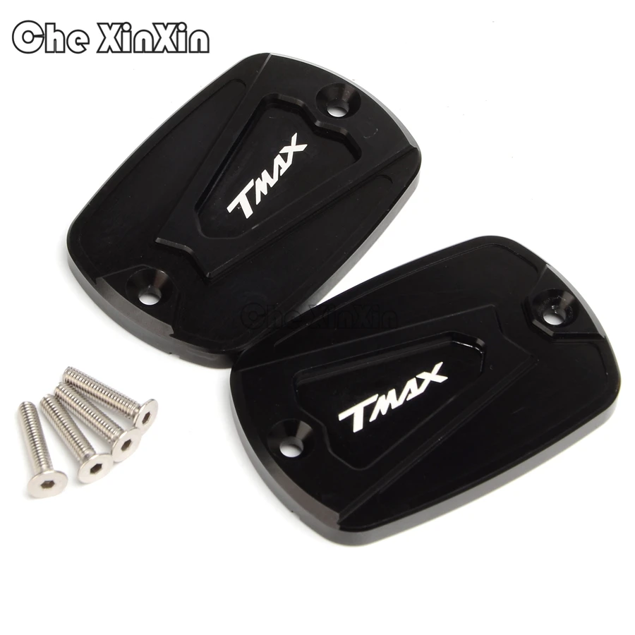 Крышка тормозного цилиндра CNC для мотоцикла с логотипом TMAX Yamaha Tmax 530 500 TMAX530 SX DX