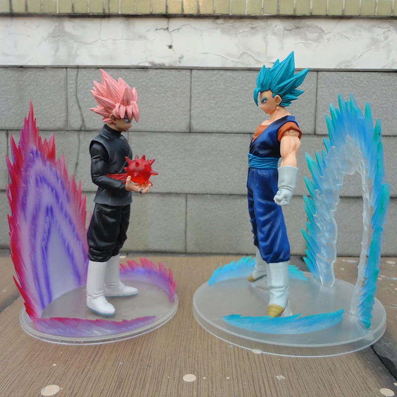 Dragon Ball Супер Vegetto Vs. Гоку фигурку масштаб dipinte figura Effetto Risparmio Aura Ver. ПВХ рис Giocattoli