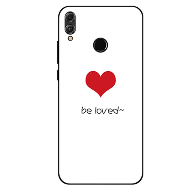 Для Huawei Y9 2019 чехол сплошной цвет Закаленное стекло для телефона Чехлы Y 9