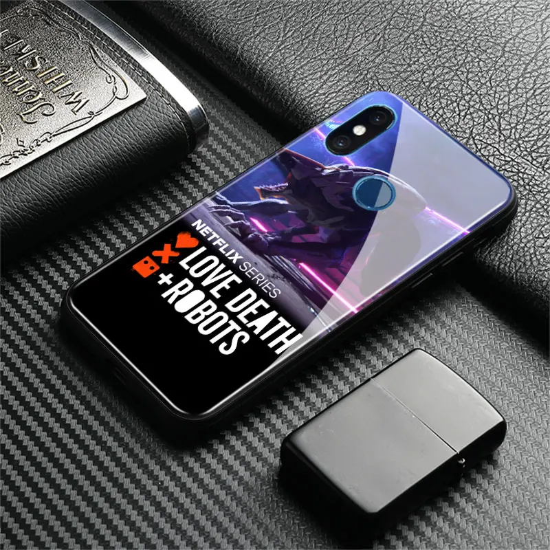 Love Death Robots, серия ТВ, мягкий силиконовый чехол из закаленного стекла для Xiaomi mi 8 9 SE mi x 2 2s 3 Red mi Note 5 6 7 8 Pro