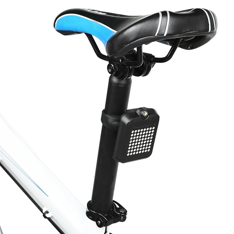 Новый USB Перезаряжаемые велосипед хвост свет 64 светодиода поворотник для