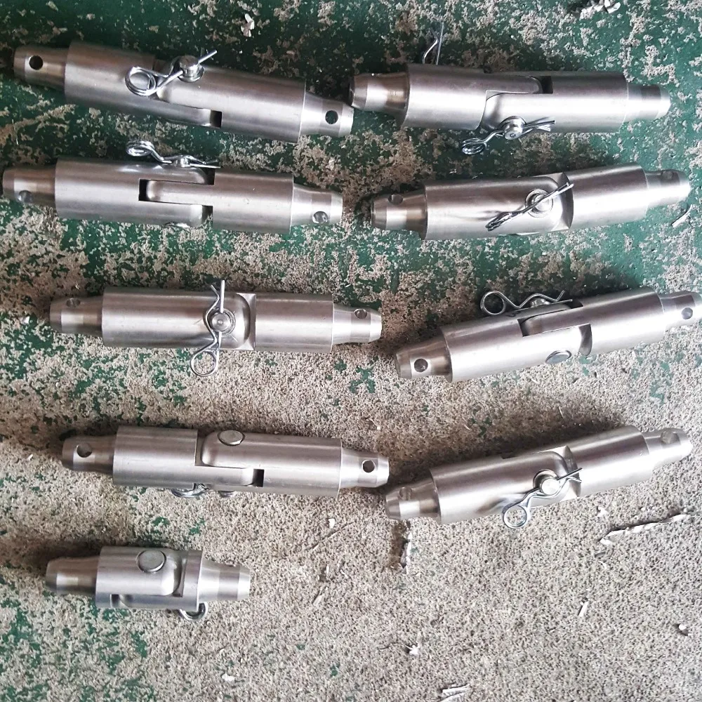 Алюминиевый шарнирный элемент левый и правый для сценической Анкерной трубы 50 мм