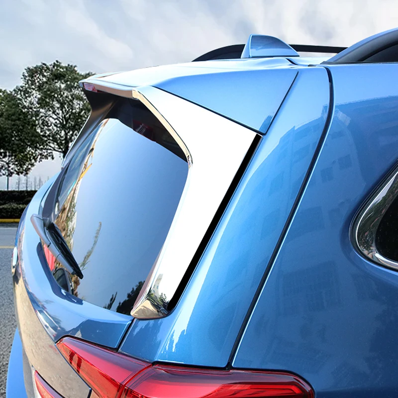 Exterior Accessories Rear Window Side Sill Cover Trim ABS Chrome 2pcs For Subaru Forester 2019 | Автомобили и мотоциклы