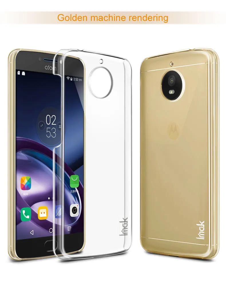 Free shipping ! 1 pcs &quotimak&quot authorized sales! IMAK Crystal II Case Mobile phone shell For Moto G5S Plus |