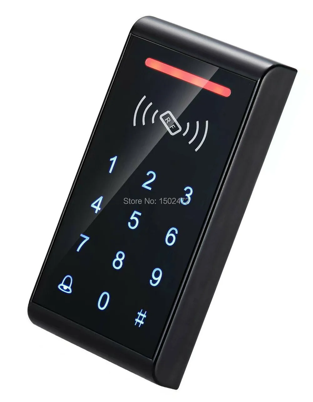 Сенсорного экрана RFID контроля доступа с EM/ID карты и пароль, 800 карты двери системы контроля доступа