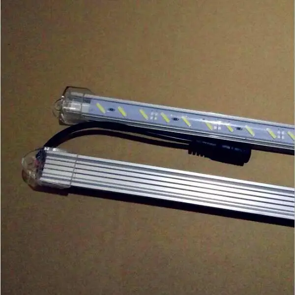 100 см 72 * (двойные чипы) SMD 8520 led бар свет 1 м супер яркий 12В LED жесткая полоса лампа + U