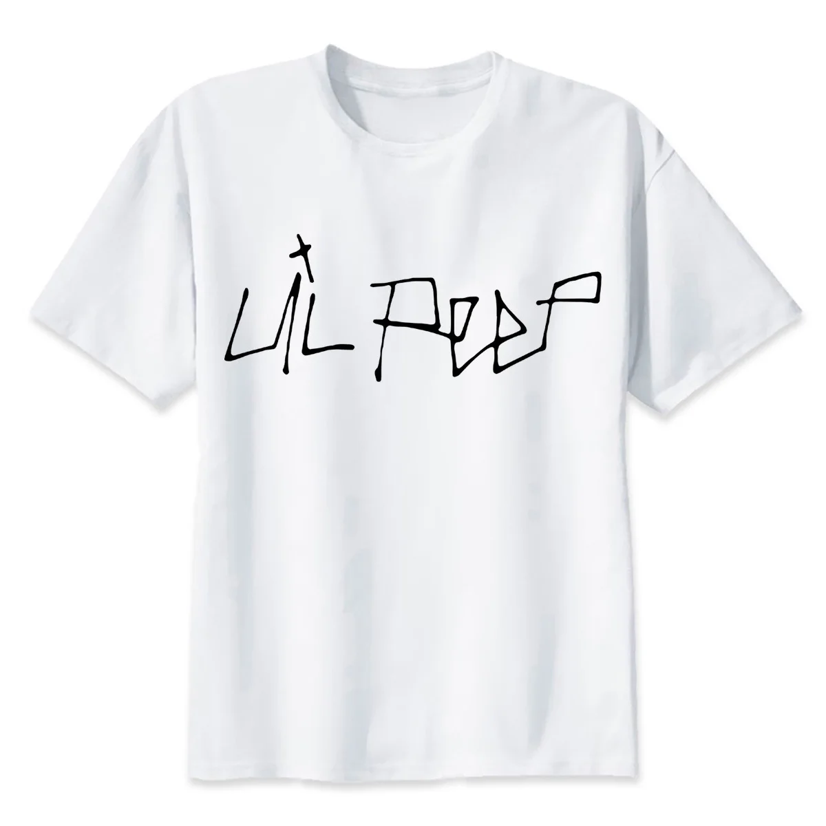 Новое поступление Lil Peep Man Футболка Хип-Хоп Мужская футболка на заказ Забавные футболки для мужчин и женщин - Цвет: 2020
