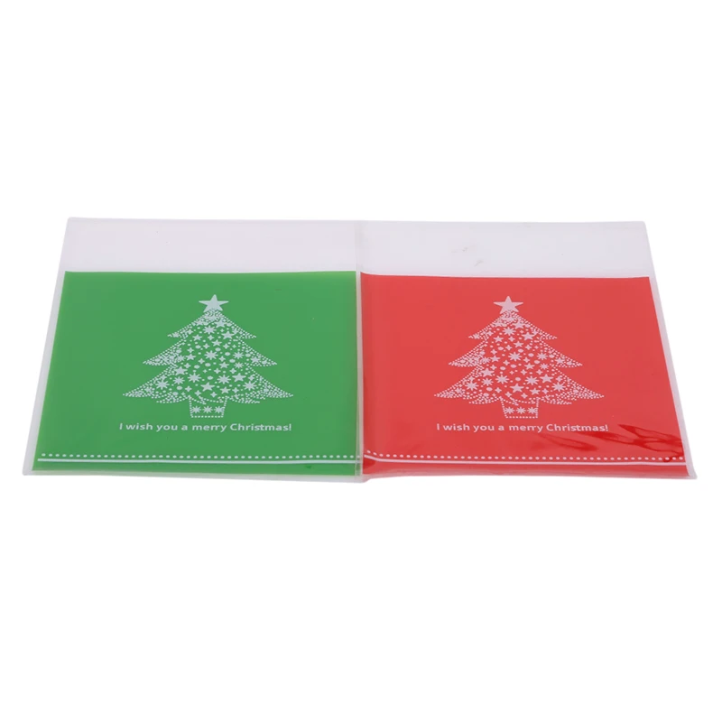 100PCS/Set Cake West Point Biscuit Candy Packing Bag Self-adhesive Cookie Bags Independent Small Gift Chirstmas Supplies | Дом и сад