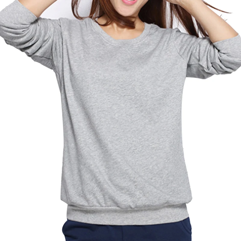 Женщины Свободный О-Образным Вырезом Пуловеры Свитер С Длинным Рукавом