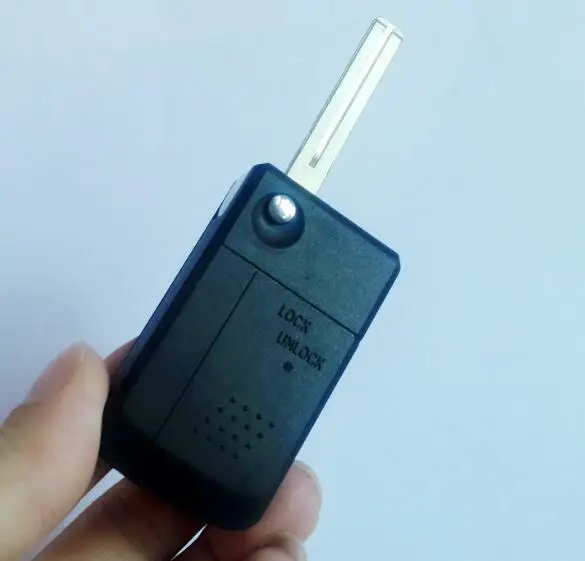 Новинка чехол для откидного ключа подходит TOYOTA 1 Боковая кнопка дистанционный