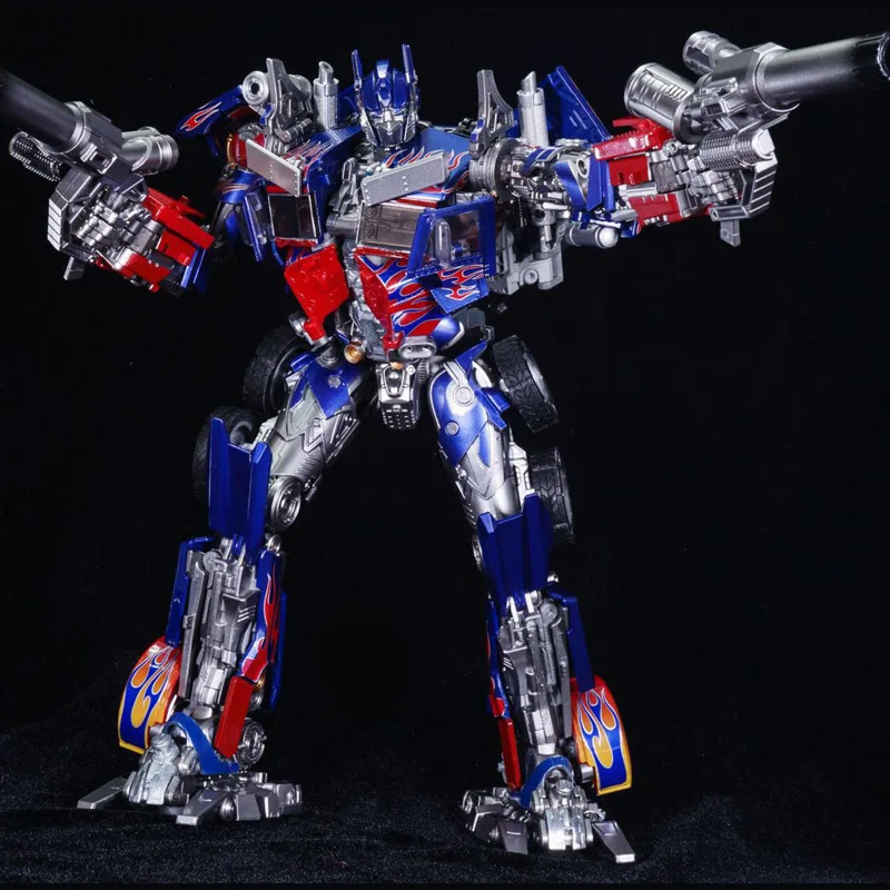 LS03 no retail box Черная Мамба LS03-F OP Commander трансформация LS03 LS03F фильм MPM04 MPM-04 негабаритных сплава мускул литая фигурка Робот Игрушки - Цвет: LS03 no retail box