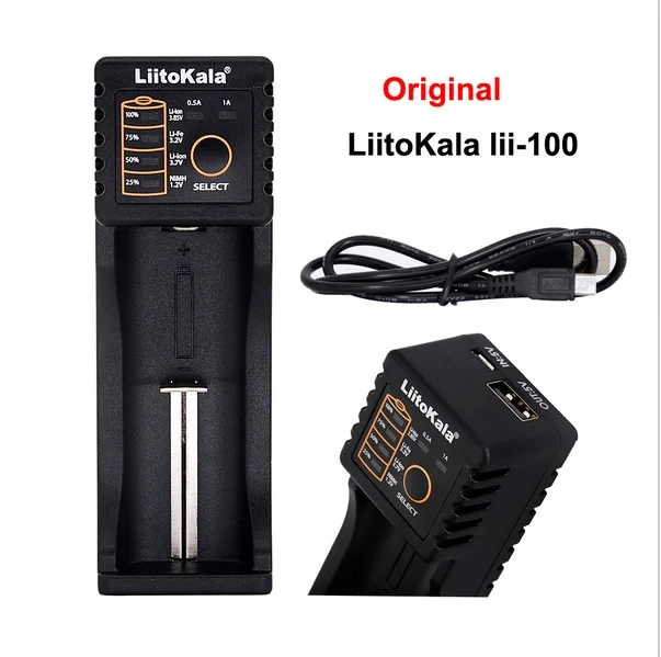 Литиевый аккумулятор Liitokala для NiMH 1 2 В 3 7 18650 26650 18350 16340 18500 AA AAA|battery charge|aaa battery