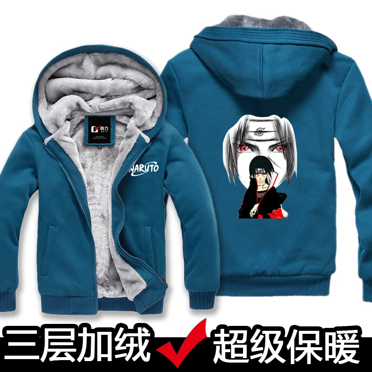 Наруто Учиха Косплей-костюм SASUKE костюм зимняя модная мужская одежда с героями
