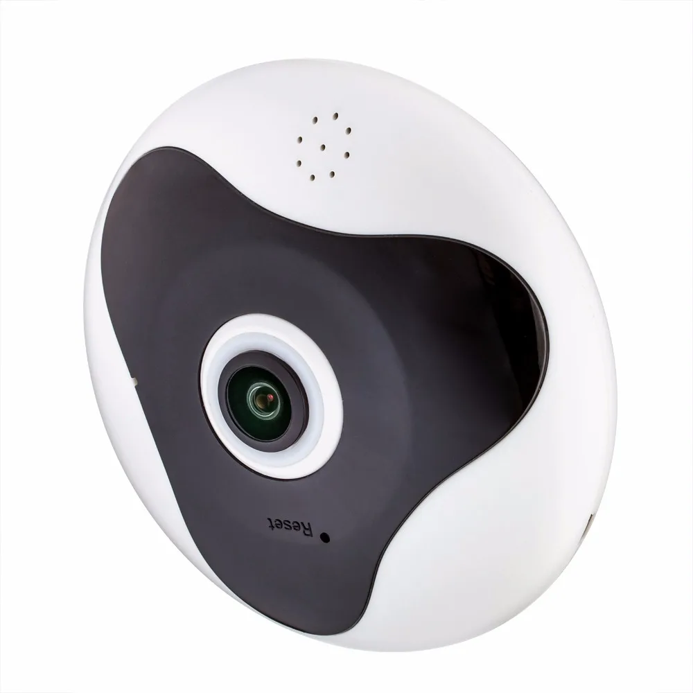 Wi Fi мини IP Камера 360 градусов охранных Беспроводной панорамный Fisheye CCTV 1.3MP 960 P HD