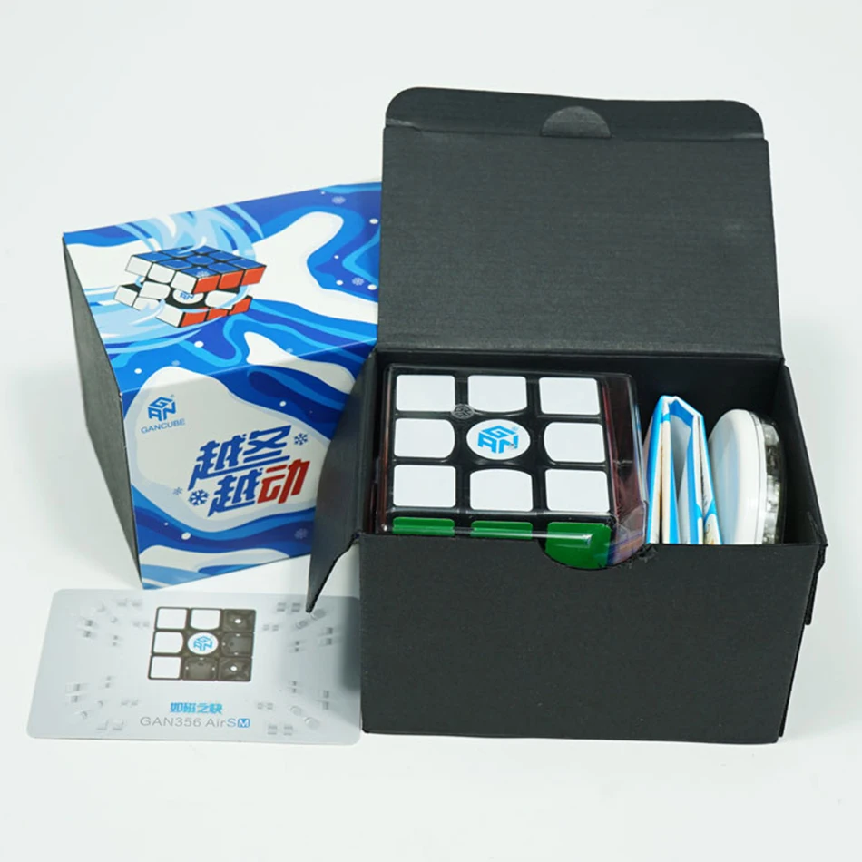 GAN356 Air SM Speed 3x3 Cube Магнитный позиционирование скоростной куб Magneto Cubo Magico Gan 356 3*3*3