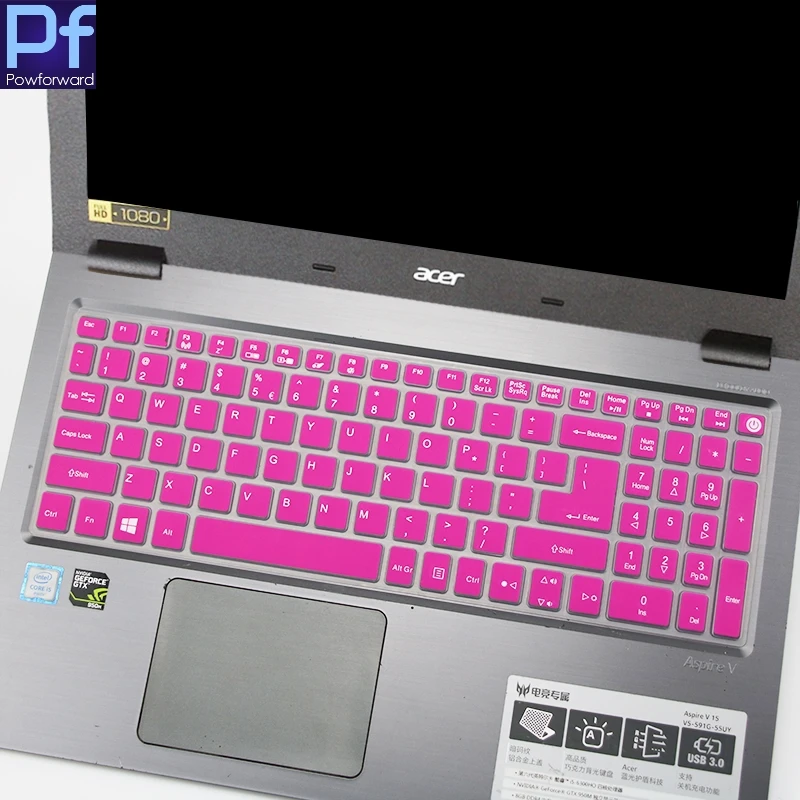 Силиконовый чехол для клавиатуры 15 6 ''Acer Aspire V15 VN7 592G/17 3&quot E 17 E5 773 774 (G)/Aspire V17