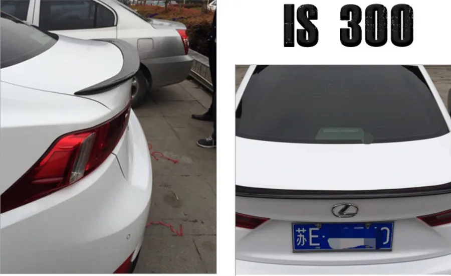 Спойлер из углеродного волокна для Lexus IS250 IS300 2013.2014.2015.2016.2017 высококачественные