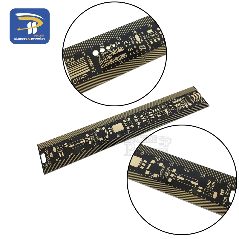 15 см PCB линейка v2-" для электронных инженеров/гиков/производителей/для фанатов Arduino PCB линейка PCB упаковка