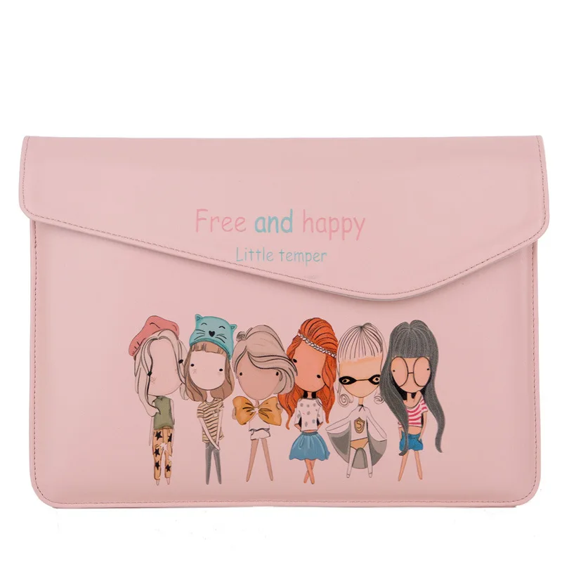 Тонкий рукав для ноутбука из искусственной кожи MacBook Air Pro 13 чехол с сенсорной