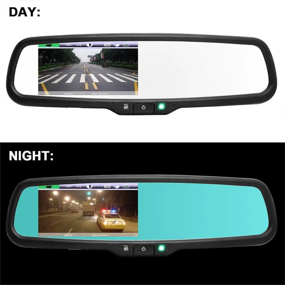 Камера заднего вида камера с регистратором 5 0 &quot HD 1080P DVR G сенсор|reverse camera monitor|monitor