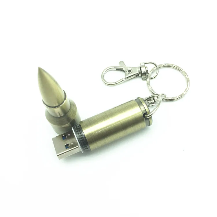 Высокая скорость USB 3 0 Brozen металлическая в форме пули натуральная 64 ГБ 8 16 32 карта