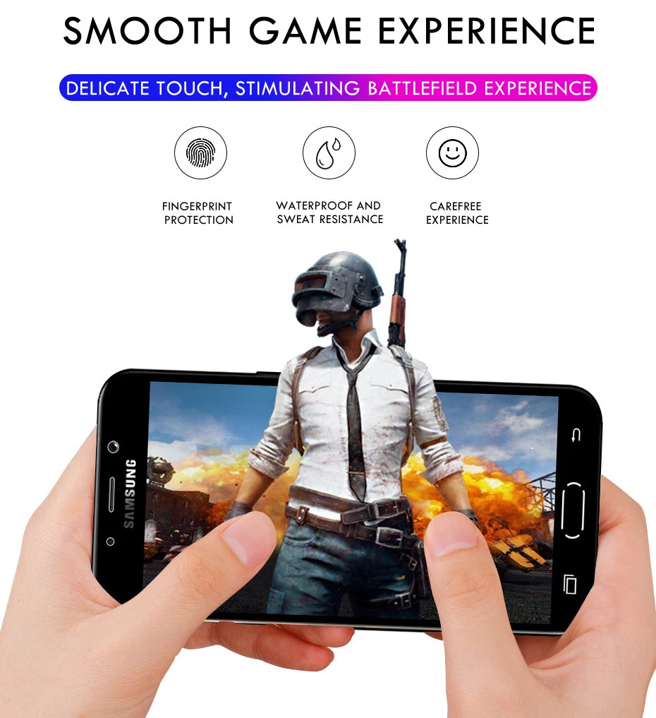 3 предмета в комплекте закаленное Стекло для samsung Galaxy A7 A9 A5 J6 A6 A8 J4 Plus Экран защитная пленка 9H 2.5D Стекло пленка на samsung J6