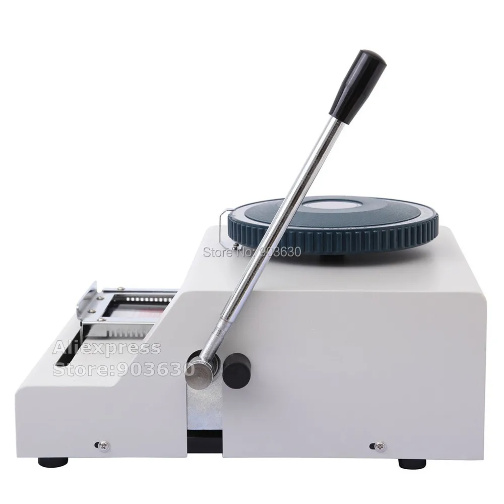 Самая низкая цена! 52 кодовая машина для тиснения жетона собак ручной GI военный