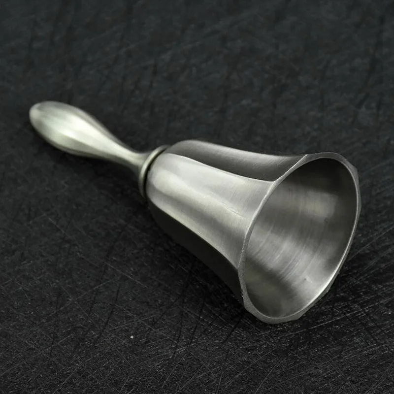 

High quality metal bar handbell party bell conference interactive meal calling bells