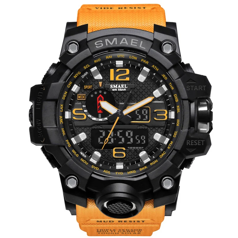 

Sport Watch SMAEL Men 2018 Clock Male LED Digital Quartz Wrist Watches Men's Top Brand Luxury Digital-watch Relogio Masculino