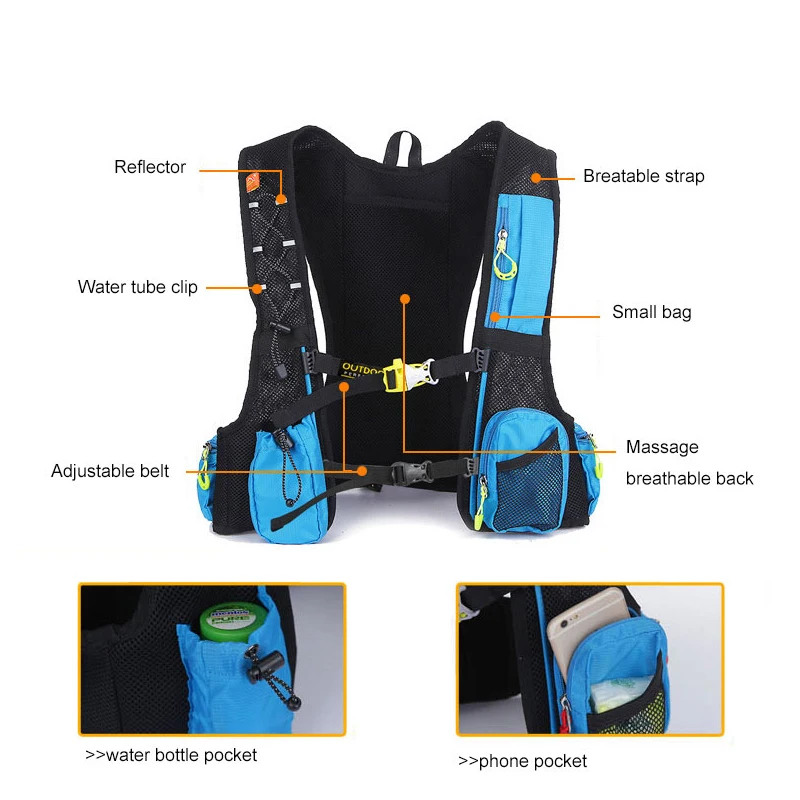 Местная альпинистская сумка со львом 8 л велосипедный рюкзак для велоспорта MTB