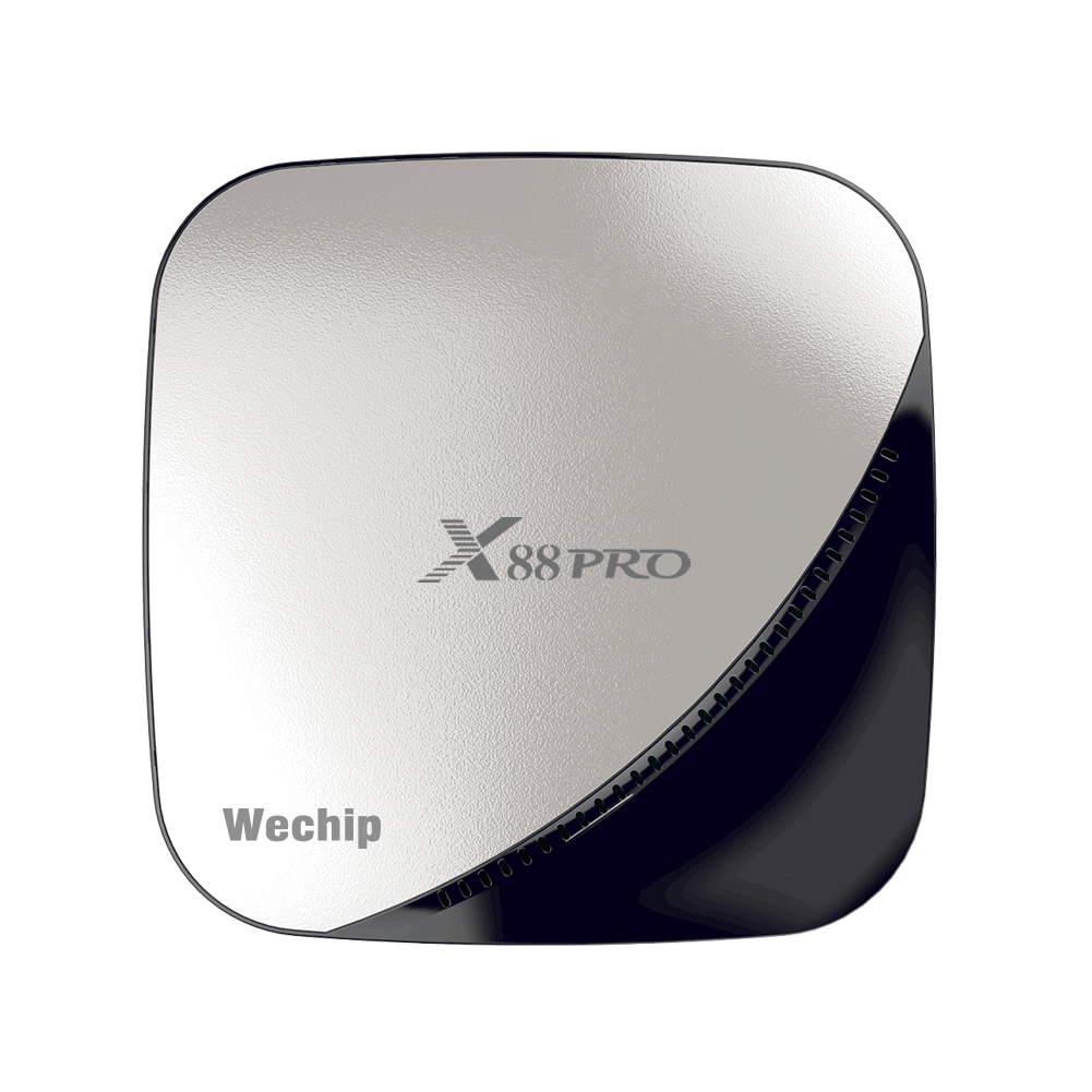 Wechip X88 pro Rockchip RK3318 четырехъядерный Android 9,0 4G 32G Smart tv BOX 2,4g/5g двойной WiFi 4k телеприставка PK X96 медиаплеер