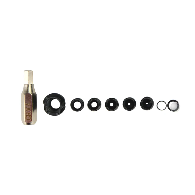 45 Black Lens D 1 Набор для стрельбы из лука блочный лук Пип прицел 45/37 градусов с 5 шт внутренним сердечником осветлитель Диафрагма объектива Комплект для стрельбы лук аксессуары - Цвет: 45 Black Lens D