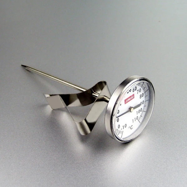 

Hanging stainless steel Coffee foam Household kitchen thermometers