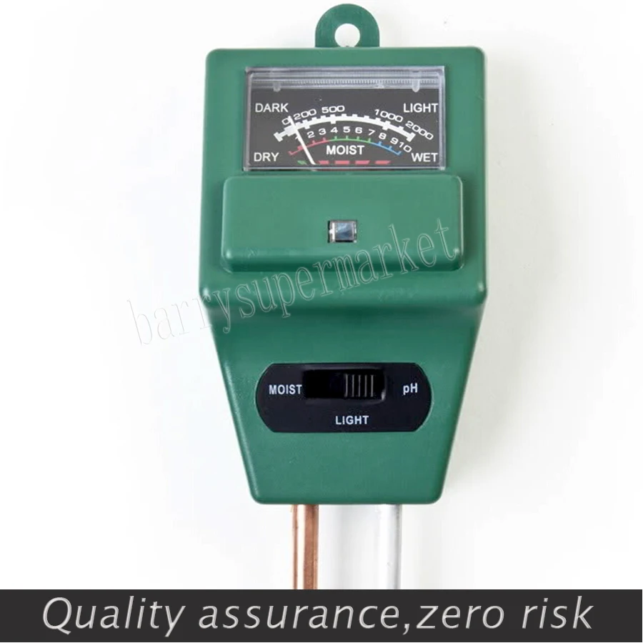 2 шт. 3 в 1 светильник для почвы воды влаги измеритель PH тестер анализатор