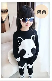 

2020 new girl children's spring and autumn suit baby cartoon whole cotton long sleeved two piece suit