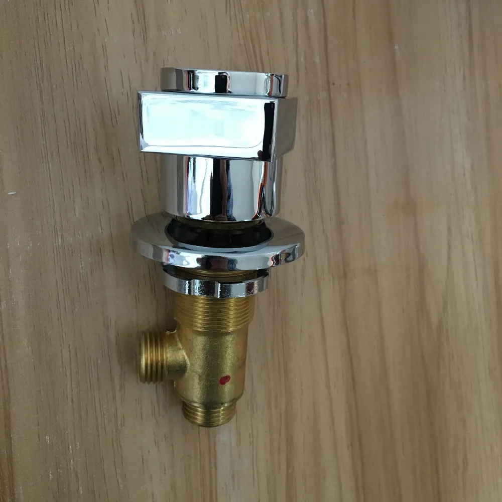 Квадратная ручка латунный переключатель клапан для смесителя ванны смеситель