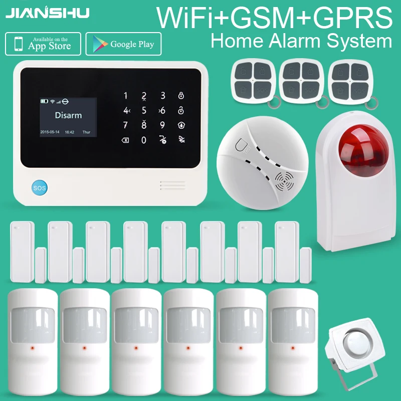 Многофункциональная WIFI система сигнализации с поддержкой