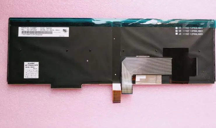 Новая клавиатура для Lenovo ThinkPad W540 W541 W550s T540 T540p T550 L540 Edge E531 E540