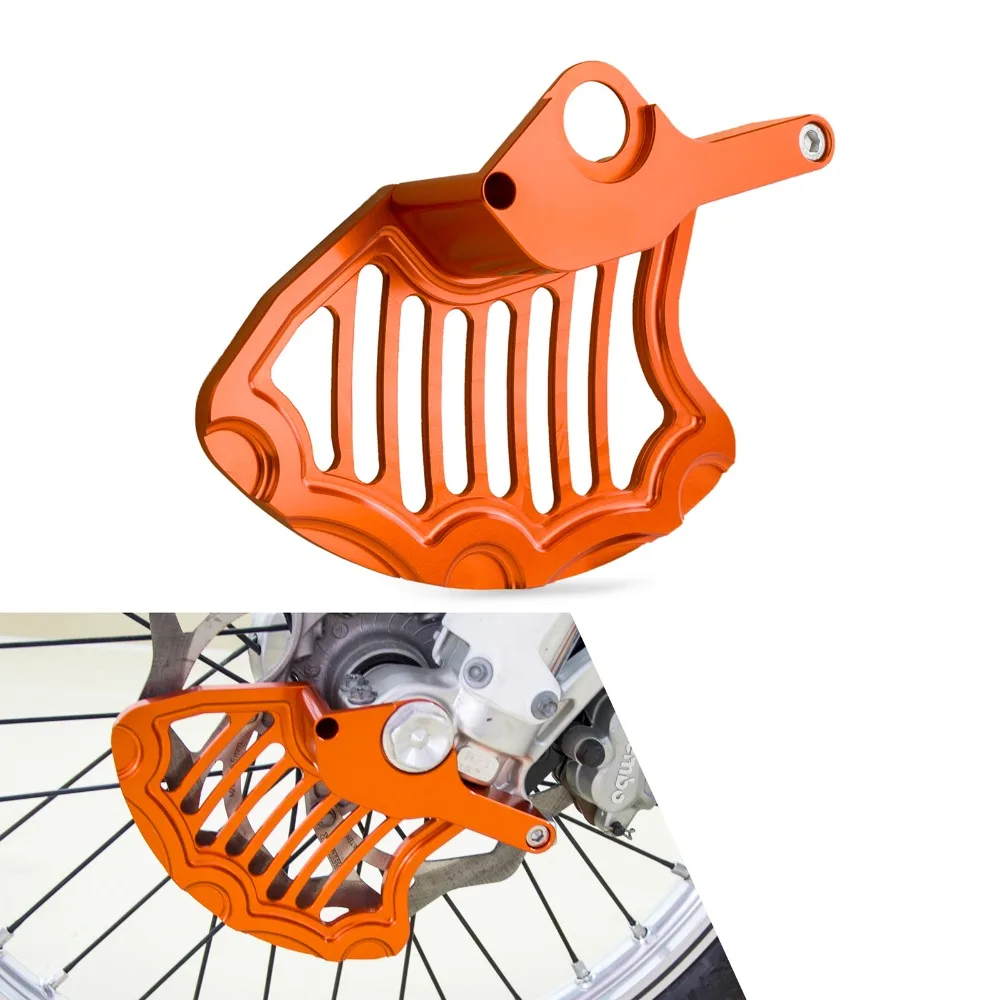 NICECNC алюминиевый передний тормозной диск Защита для KTM 125 200 250 300 350 400 450 525 530 EXC MXC SX XC XCW EXC-F SX-F EXCR