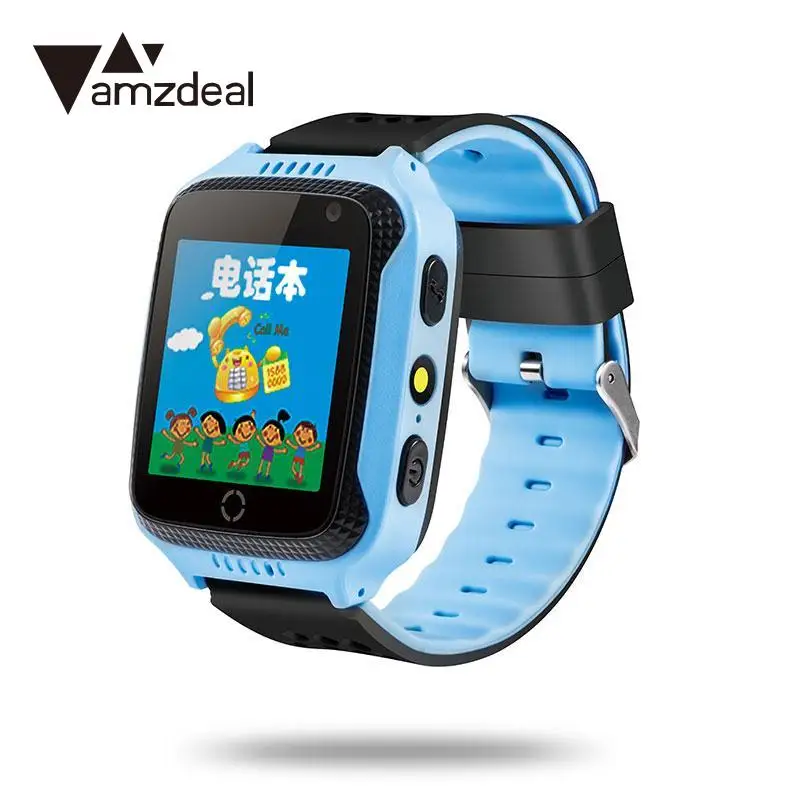 Amzdeal высокое качество 1 44 ''дюймовый смарт-часы трекер GPS SIM карта голосовой