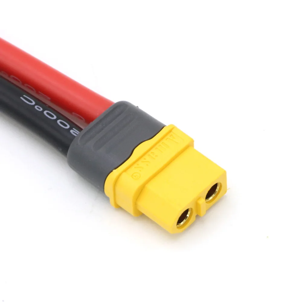 Переходник Amass EC5 /XT60 /XT90S Female to XT150 / AS150 Male/Female провод 10AWG 15 см для радиоуправляемых