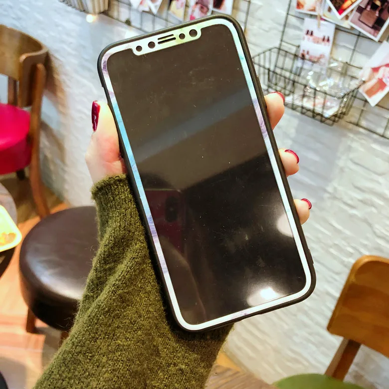 Мраморный цвет теней для iPhone11 Xsmax Xs 11Pro XR защита экрана из углеродного волокна
