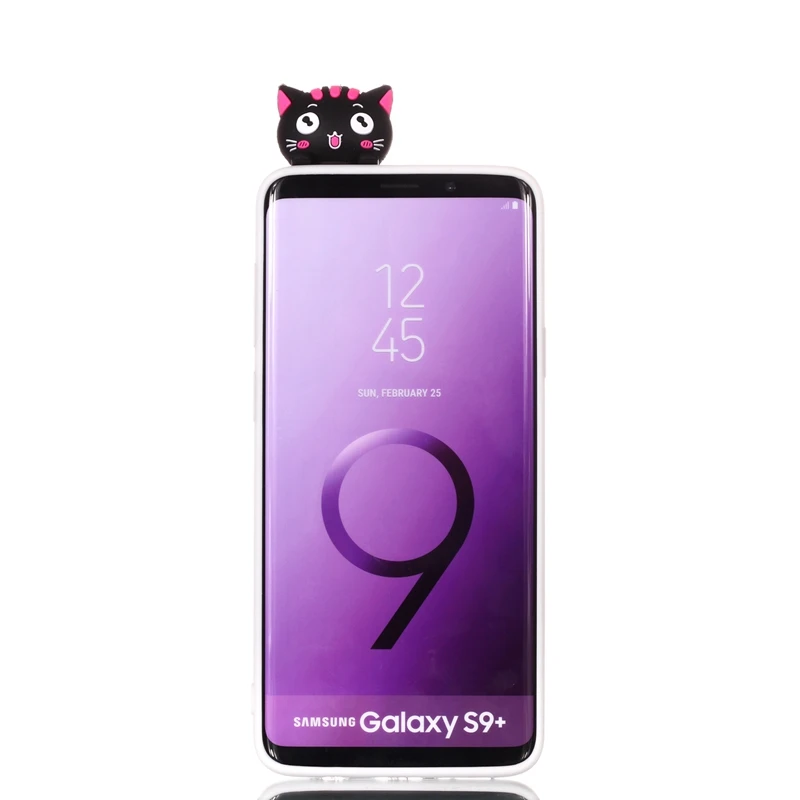 Чехол для Samsung Galaxy S9 Plus мягкий силиконовый чехол с 3d-рисунком совы панды единорога