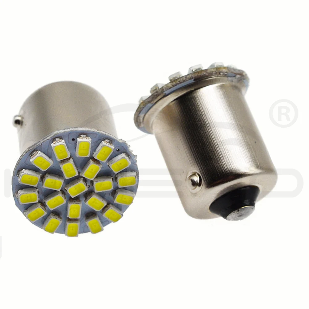 10X1157 BAY15D 1156 BA15S 3014 22SMD Белый тормозной сигнал поворота Задний светильник авто светодиодный Клин угловой светильник DC 12V парковочная лампа авто Led