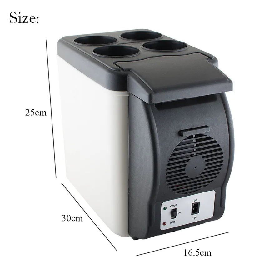 Мини холодильник 12В 6л компактный летний эксклюзивный высококачественный