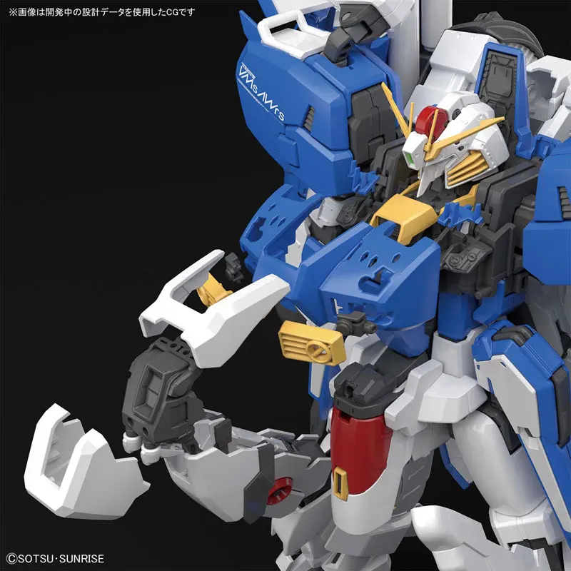 BANDAI MG 1/100 MSA-0011 EX-s Gundam экшн-фигурка с чрезвычайными эффектами модификация модели |